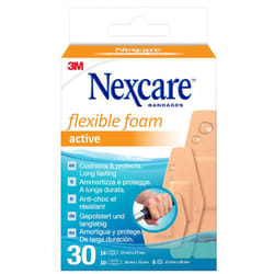 Cerotti Nexcare™ Active Flexible Foam, assortiti, confezione 30 pz Cerotto