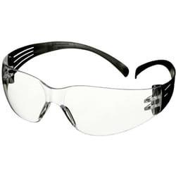 3M - SF101AF-BLK Occhiali di protezione antiappannante, con protezione antigraffio Nero