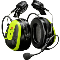 3M WS ALERT X Auricolare Wireless Casco Bluetooth Giallo