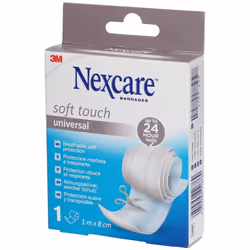 3M Cerotto Soft Nexcare è un cerotto lungo 1mx8m utile per curare le ferite, per mantenerle pulite e per proteggerle da possi ...