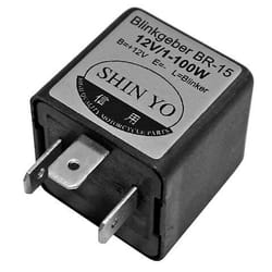 SHIN YO Flasher relè SY-02, 3-polo, 12 VDC, 1-100 Watt