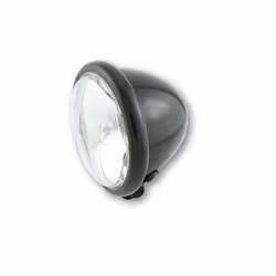 SHIN YO SHIN YO 4 1/2 pollici faro Bates-Style, seta nera opaca, nero