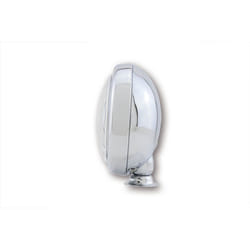 SHIN YO 4 Lampada di guida da 1/2 pollice, alloggiamento piatto, cromato, argento