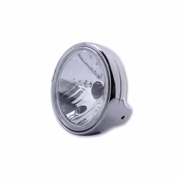 SHIN YO 7 pollici LAMP-faro, cromo, argento