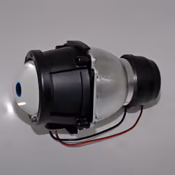 SHIN YO Ellipsoid fascio immerso faro, JUTE, H3, 55 Watt, con luce di parcheggio, nero