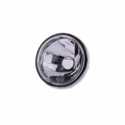 SHIN YO Inserto faro con luce di parcheggio, 100 mm, per HS1 35/35W, vetro trasparente, marcato E