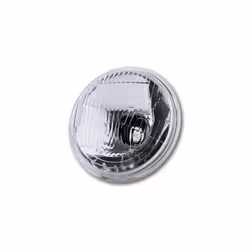 SHIN YO H4 inserto 5 3/4 pollici con luce di posizione, vetro goffrato