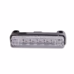 SHIN YO Mini LED fanaliposteriori, vetro trasparente, approvato E-approvato, nero