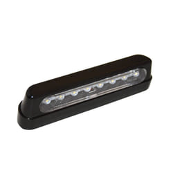 SHIN YO LED targa luce, ABS nero, lungo, nero
