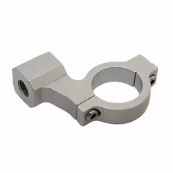 Shin YO Specchio morsetto con filo destro per CNC, argento