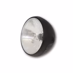 SHIN YO SHIN YO 7 pollici faro stile britannico, nero opaco, nero