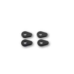 SHIN YO Alu piastre di montaggio INDY SPACER per YAMAHA MT 07/09/10, impostare, nero