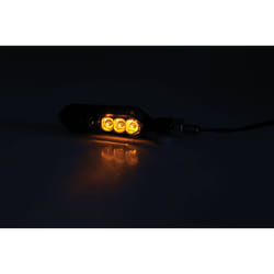 SHIN YO indicatore di sequenza LED SORA, nero, vetro colorato, E-ted, nero