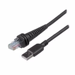 Honeywell 57-57312-3, Nero, 1 m, EAS, USB, Maschio, Maschio