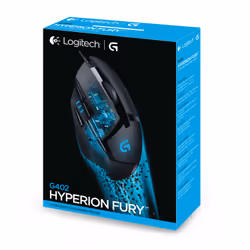 Logitech G G402 Hyperion Fury mouse Gaming Mano destra USB tipo A 4000 DPI - Vista aggiuntiva 7