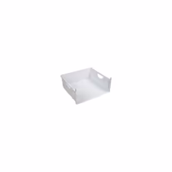 Cassetto del frigorifero. Riferimento pezzo: 9791214, marchio: Liebherr. Caratteristiche del pezzo = colore: bianco/larghezza ...