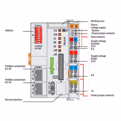 Wago 750-8101 modulo per controllori a logica programmabile (PLC) - Vista aggiuntiva 2