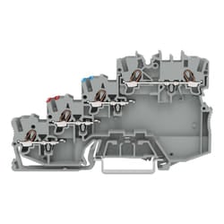 Wago 2000-5410 morsettiera Grigio