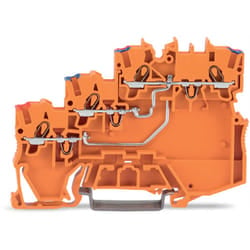 Wago 2000-5372 morsettiera Arancione