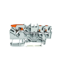 Wago 2102-5301 morsettiera 3 Grigio