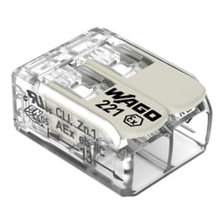 Wago 221-682 morsettiera Trasparente