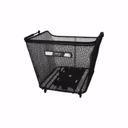 XLC 5:1 BA-B11, Posteriore, Cestino per biciclette, Acciaio, Nero, 27 L, 310 mm