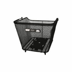 XLC 5:1 BA-B11 Posteriore Cestino per biciclette 27 L Acciaio Nero