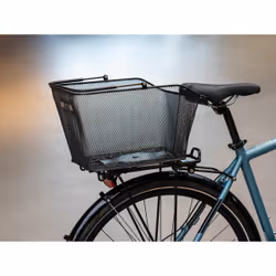 XLC Basket 5:1 BA-B11, Posteriore, Zaino da bicicletta, Acciaio, Nero, 27 L, 310 mm