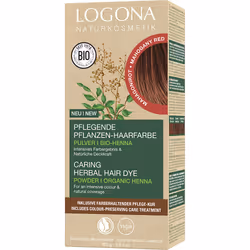LOGONA Herbal Hair Dye colore per capelli Mogano 100 g - Vista aggiuntiva 2