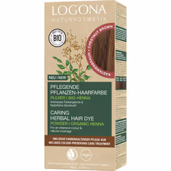 LOGONA Herbal Hair Dye colore per capelli Marrone 100 g - Vista aggiuntiva 3