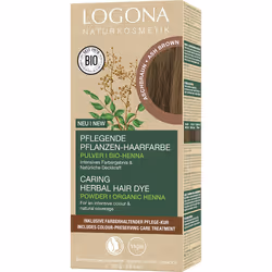 LOGONA Herbal Hair Dye colore per capelli Marrone 100 g - Vista aggiuntiva 2