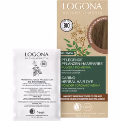 LOGONA Herbal Hair Dye colore per capelli Marrone 100 g - Vista aggiuntiva 3