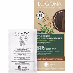 LOGONA Herbal Hair Dye colore per capelli Marrone 100 g - Vista aggiuntiva 2