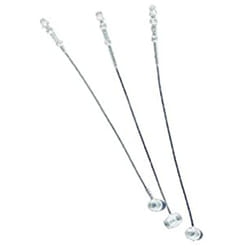 ZB340 Lotto di 1000 fascette in Nylon antifurto, 12,5 cm, trasparente - Sigel