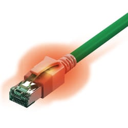 Sacon 442625,2 cavo di rete Verde 2 m Cat6a S/FTP (S-STP)