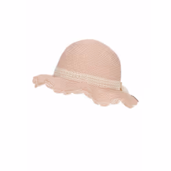 Sterntaler 1412283, Bambino (0 - 2 anni), Femmina, Cappello, Rosa, Monocromatico, 50+