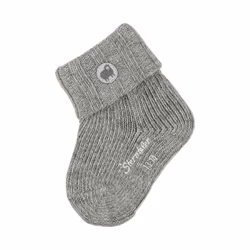 Sterntaler 8501910_016542, Calzini per scarpe da ginnastica, Argento, Bambino (0 - 2 anni), Unisex, Primavera/Autunno, Cotone ...