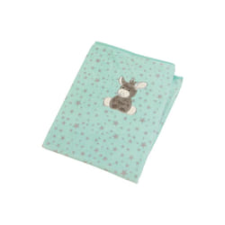 Sterntaler 9082000 Coperta per Neonati Turchese 100 x 75 cm Bambino/Bambina