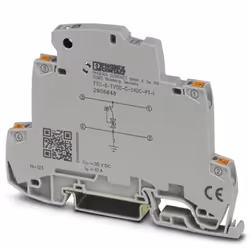 Phoenix Contact 2906848, 24 V, Grigio, Polibutilene Tereftalato (PBT), IP20, 22,7 g, 6,2 mm