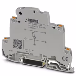 Phoenix Contact 2906860, 24 V, Grigio, Polibutilene Tereftalato (PBT), IP20, 22,49 g, 6,2 mm