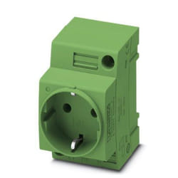 Phoenix Contact 804025 presa energia Verde
