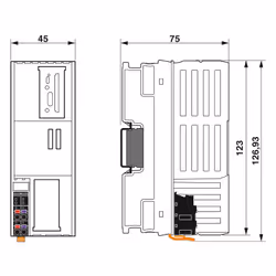 Phoenix Contact AXC F 2152 morsettiera - Vista aggiuntiva 3