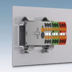 Phoenix Contact PTFIX 6X2,5-NS35A BU morsettiera Blu - Vista aggiuntiva 4