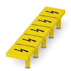 Phoenix Contact 1029030 etichetta autoadesiva Nero, Giallo 10 pz