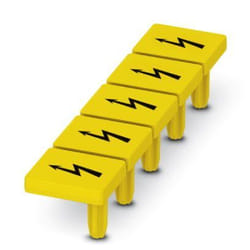 Phoenix Contact 1029029 etichetta autoadesiva Nero, Giallo 10 pz