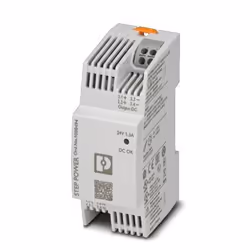 Phoenix Contact STEP3-PS/1AC/24DC/1.3/PT, 30 W, 100 - 250 V, 50 - 60 Hz, 16 A, 88,5%, Sovraccarico, Cortocircuito