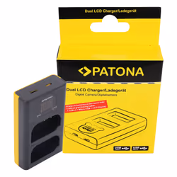 PATONA 9886 carica batterie Batteria per videocamera USB - Vista aggiuntiva 5