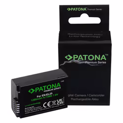 PATONA 1349 Batteria per fotocamera/videocamera Ioni di Litio 1280 mAh - Vista aggiuntiva 6