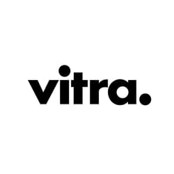 Vitra Colour Block Blankets coperta con maniche 204 x 130 cm Lana Blu, Bordeaux