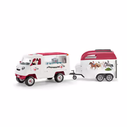 schleich Mobile Vet with Hanoverian Foal - Vista aggiuntiva 8